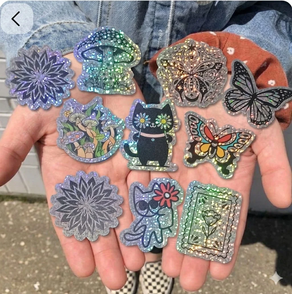 Colección de Stickers Holográficos